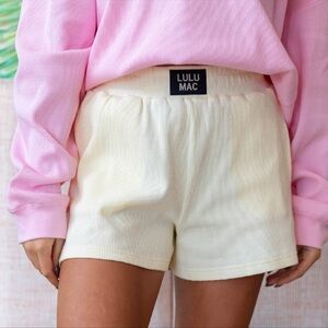 Lulu Mac Waffle Knit Butter Shorts